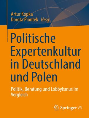 cover image of Politische Expertenkultur in Deutschland und Polen